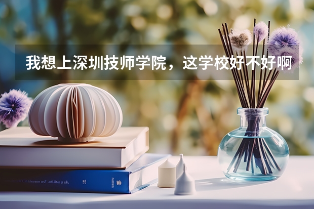我想上深圳技师学院，这学校好不好啊，校风怎么样
