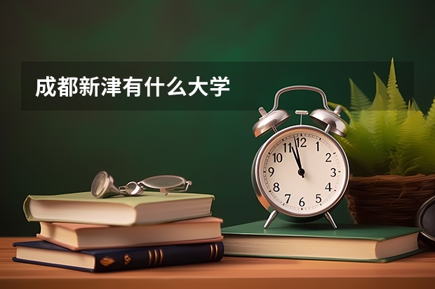 成都新津有什么大学