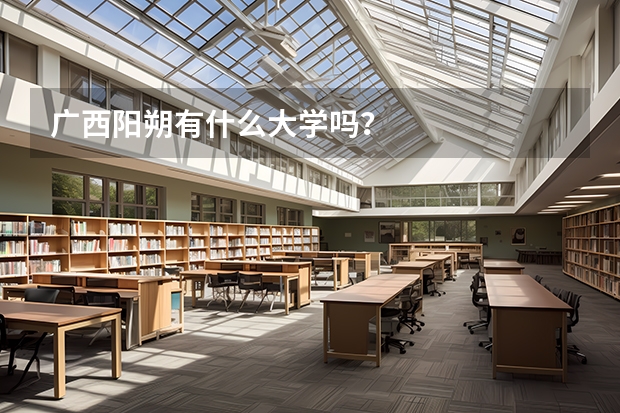 广西阳朔有什么大学吗？