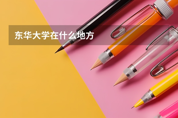 东华大学在什么地方