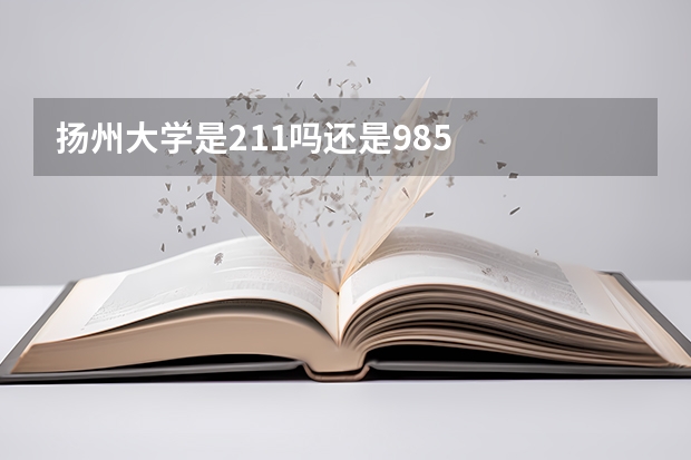 扬州大学是211吗还是985