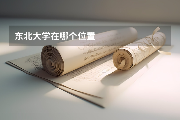 东北大学在哪个位置