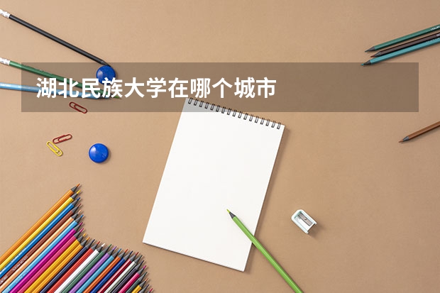 湖北民族大学在哪个城市