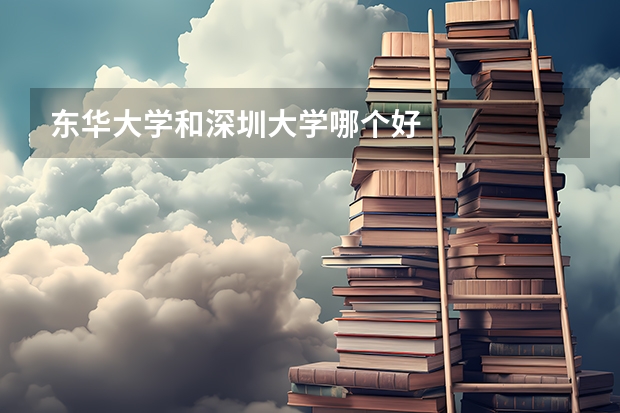 东华大学和深圳大学哪个好
