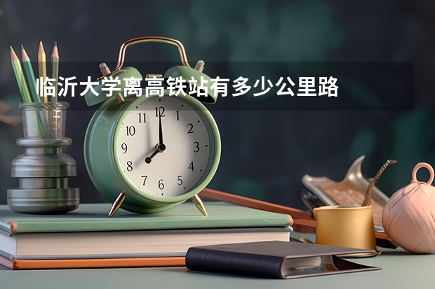 临沂大学离高铁站有多少公里路