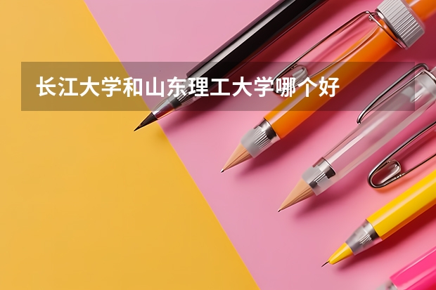 长江大学和山东理工大学哪个好