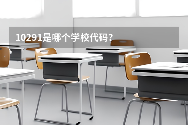 10291是哪个学校代码？