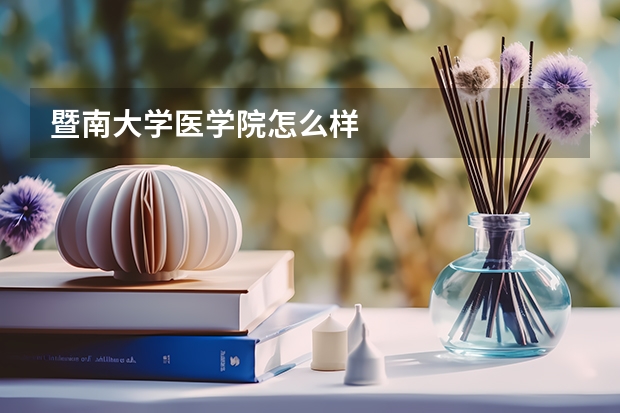 暨南大学医学院怎么样