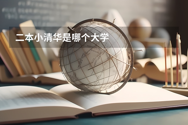 二本小清华是哪个大学