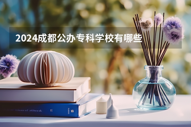 2024成都公办专科学校有哪些
