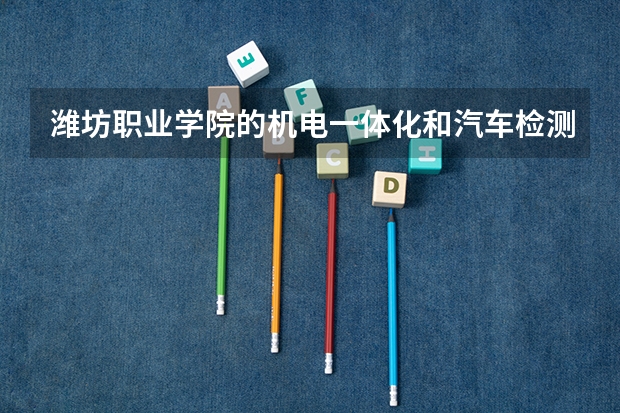 潍坊职业学院的机电一体化和汽车检测和维修哪个更好呀？？