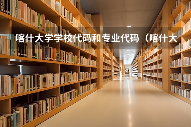 喀什大学学校代码和专业代码（喀什大学学校代码和专业代码）