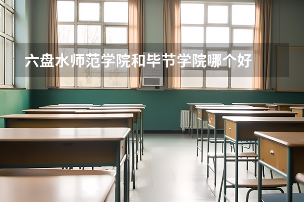 六盘水师范学院和毕节学院哪个好