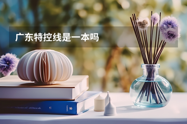 广东特控线是一本吗
