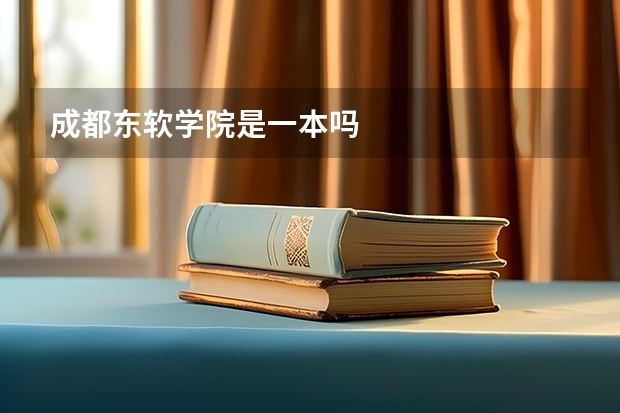 成都东软学院是一本吗