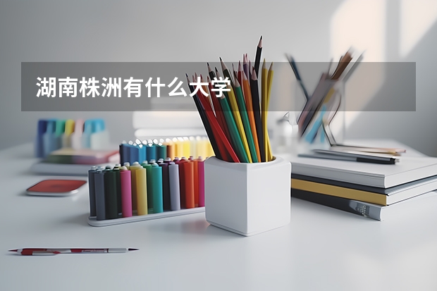 湖南株洲有什么大学