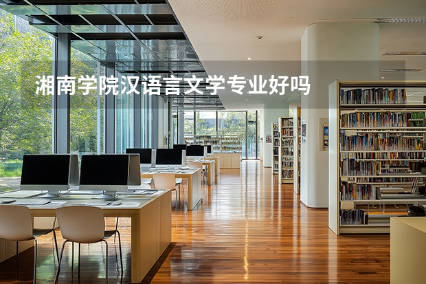 湘南学院汉语言文学专业好吗