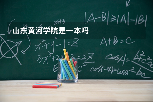山东黄河学院是一本吗