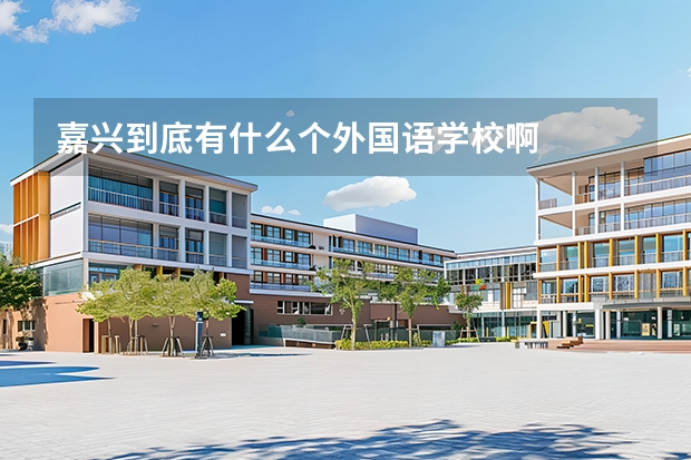 嘉兴到底有什么个外国语学校啊