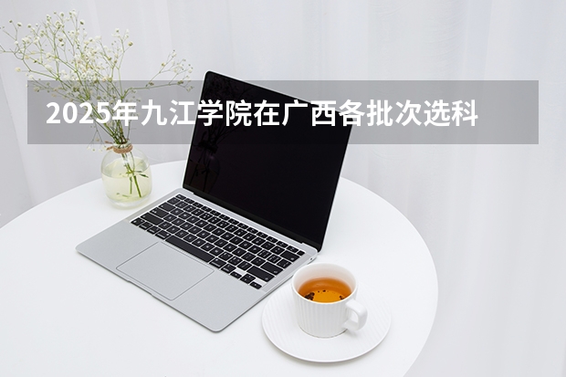 2025年九江学院在广西各批次选科要求（2026年参考）