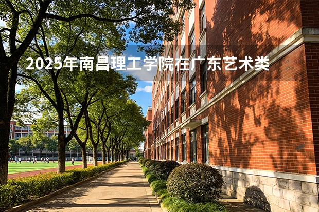 2025年南昌理工学院在广东艺术类投档分数线（2026年参考）