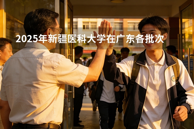 2025年新疆医科大学在广东各批次选科要求（2026年参考）