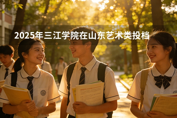 2025年三江学院在山东艺术类投档分数线（2026年参考）