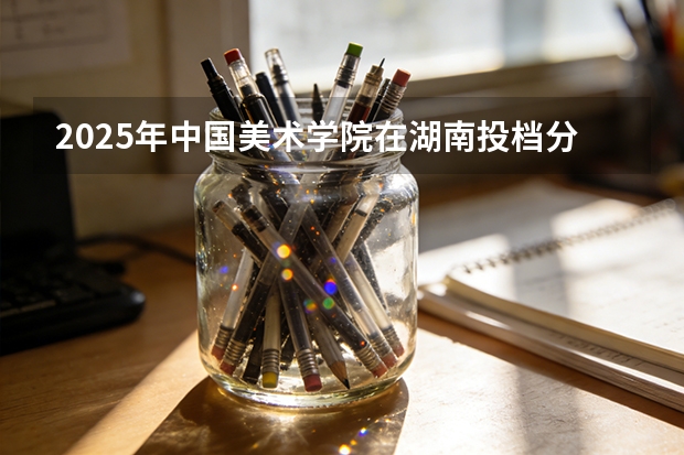 2025年中国美术学院在湖南投档分数线（2026年参考）
