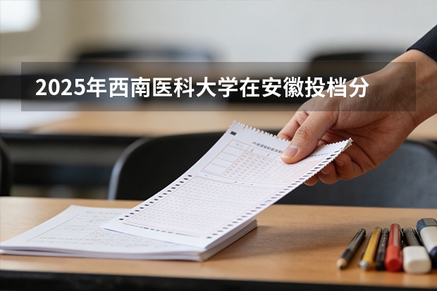 2025年西南医科大学在安徽投档分数线（2026年参考）