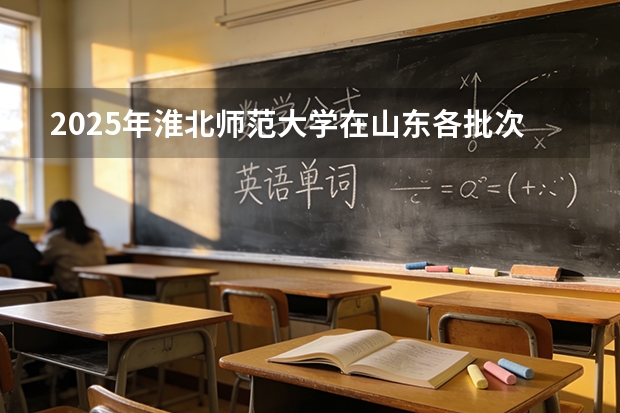 2025年淮北师范大学在山东各批次选科要求（2026年参考）