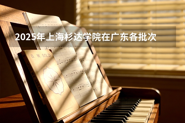 2025年上海杉达学院在广东各批次选科要求（2026年参考）