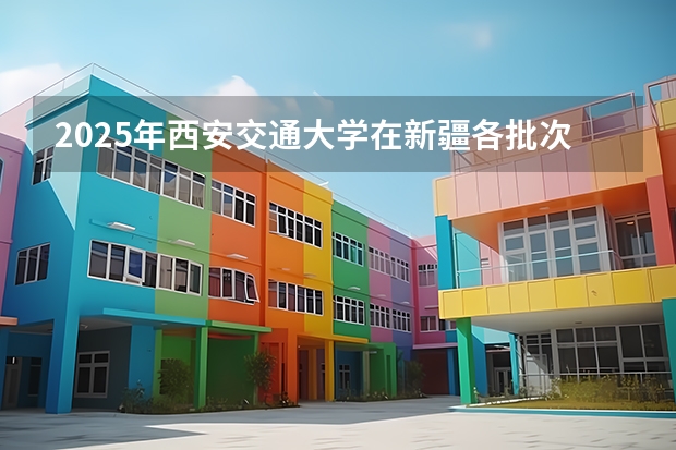 2025年西安交通大学在新疆各批次选科要求（2026年参考）