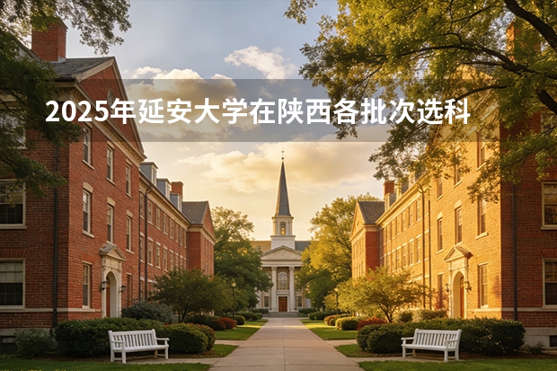 2025年延安大学在陕西各批次选科要求（2026年参考）