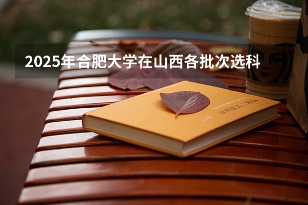 2025年合肥大学在山西各批次选科要求（2026年参考）