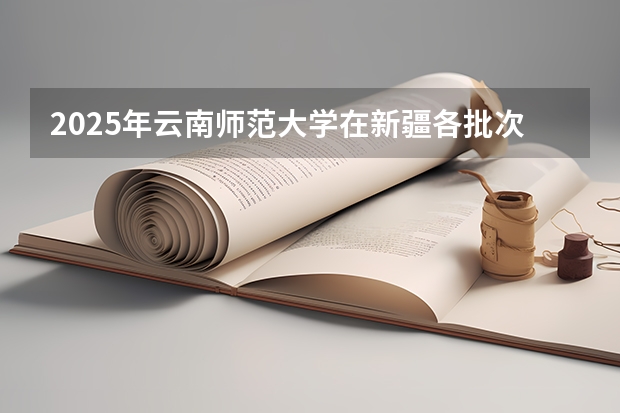 2025年云南师范大学在新疆各批次选科要求（2026年参考）