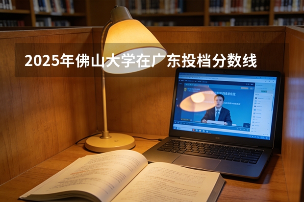 2025年佛山大学在广东投档分数线（2026年参考）