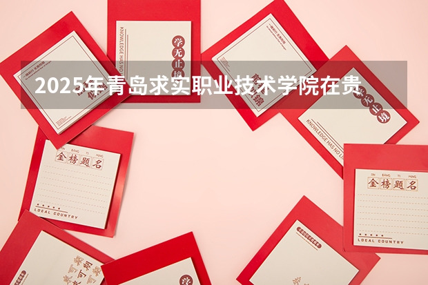 2025年青岛求实职业技术学院在贵州艺术类投档分数线（2026年参考）