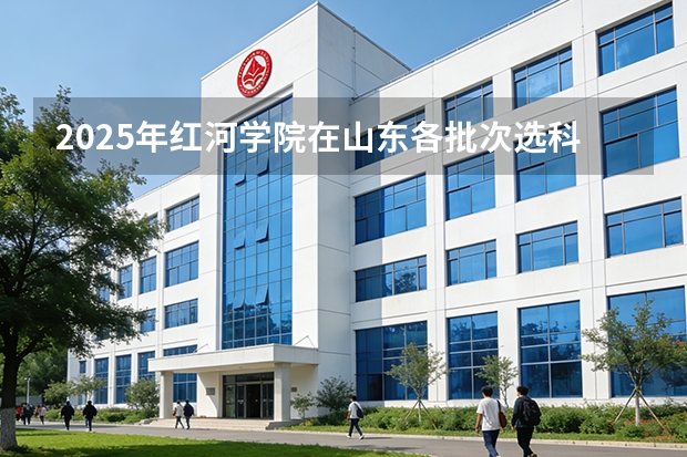 2025年红河学院在山东各批次选科要求（2026年参考）