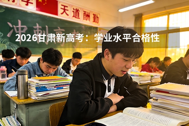 2026甘肃新高考：学业水平合格性考试补考政策及影响