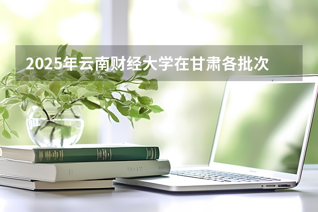 2025年云南财经大学在甘肃各批次选科要求（2026年参考）