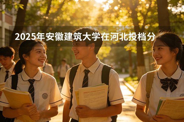2025年安徽建筑大学在河北投档分数线（2026年参考）