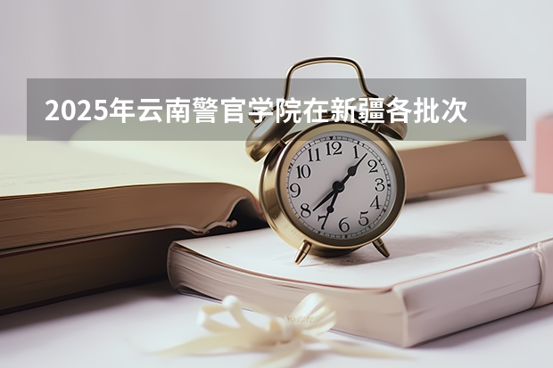 2025年云南警官学院在新疆各批次选科要求（2026年参考）