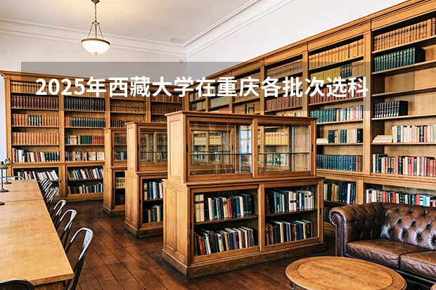 2025年西藏大学在重庆各批次选科要求（2026年参考）