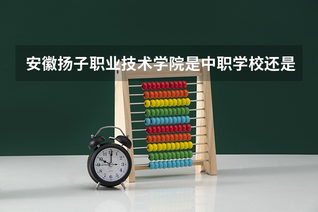 安徽扬子职业技术学院是中职学校还是高职学校 安徽扬子职业技术学院学校简介