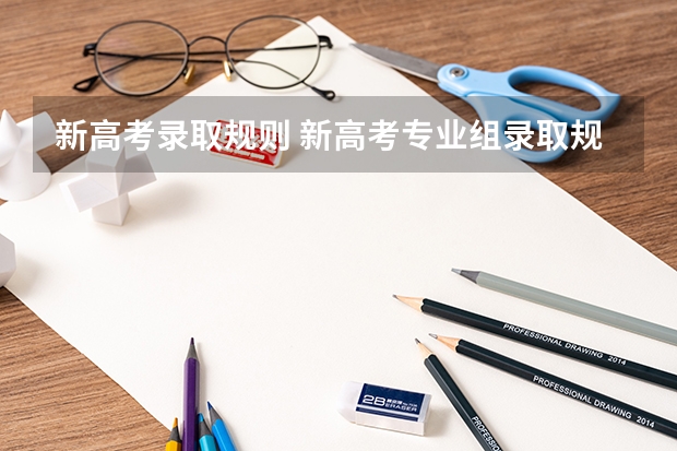 新高考录取规则 新高考专业组录取规则