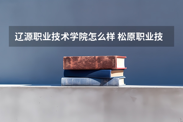 辽源职业技术学院怎么样 松原职业技术学院和辽源职业技术学院哪个好