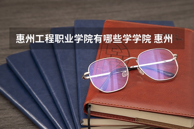 惠州工程职业学院有哪些学学院 惠州工程职业学院一年学费贵不贵