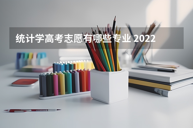 统计学高考志愿有哪些专业 2022年高考志愿填报有哪些新增的热门专业？就业如何？
