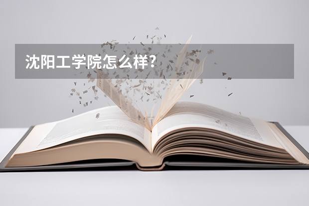 沈阳工学院怎么样?