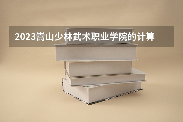 2023嵩山少林武术职业学院的计算机应用技术专业分数线高不高 嵩山少林武术职业学院计算机应用技术专业历年分数线参考表单